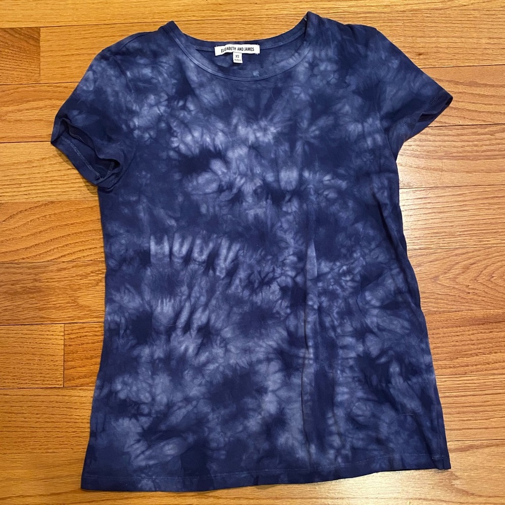 Blue Tie-Dye Tee